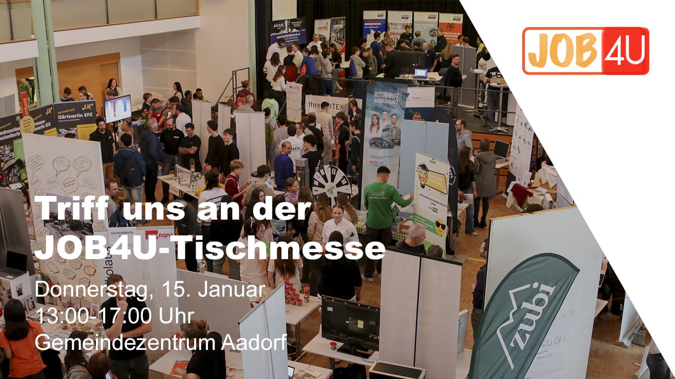 JOB4U Tischmesse