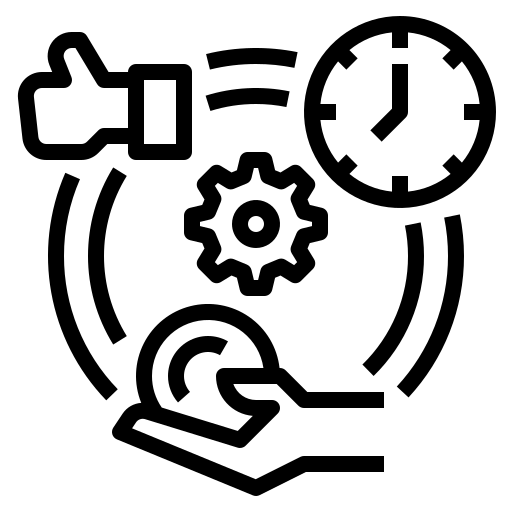 Icon für praxisorientiert und berufsbegleitend